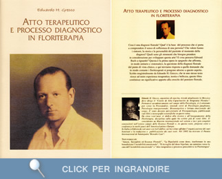 Edoardo Grecco - Atto Terapeutico e Processo Diagnostico in Floriterapia